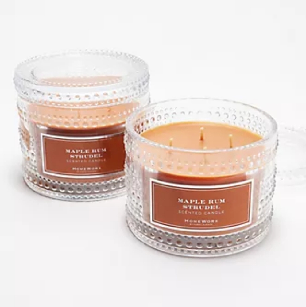 Brand new Homework candle